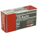 AGUILA 25ACP 50GR FMJ 50/1000 1