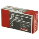 AGUILA 25ACP 50GR FMJ 50/1000 2