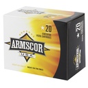 ARMSCOR 40S&W 180GR JHP 20/500 2