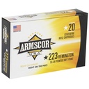 ARMSCOR 223REM 55GR PSP 20/1000 1