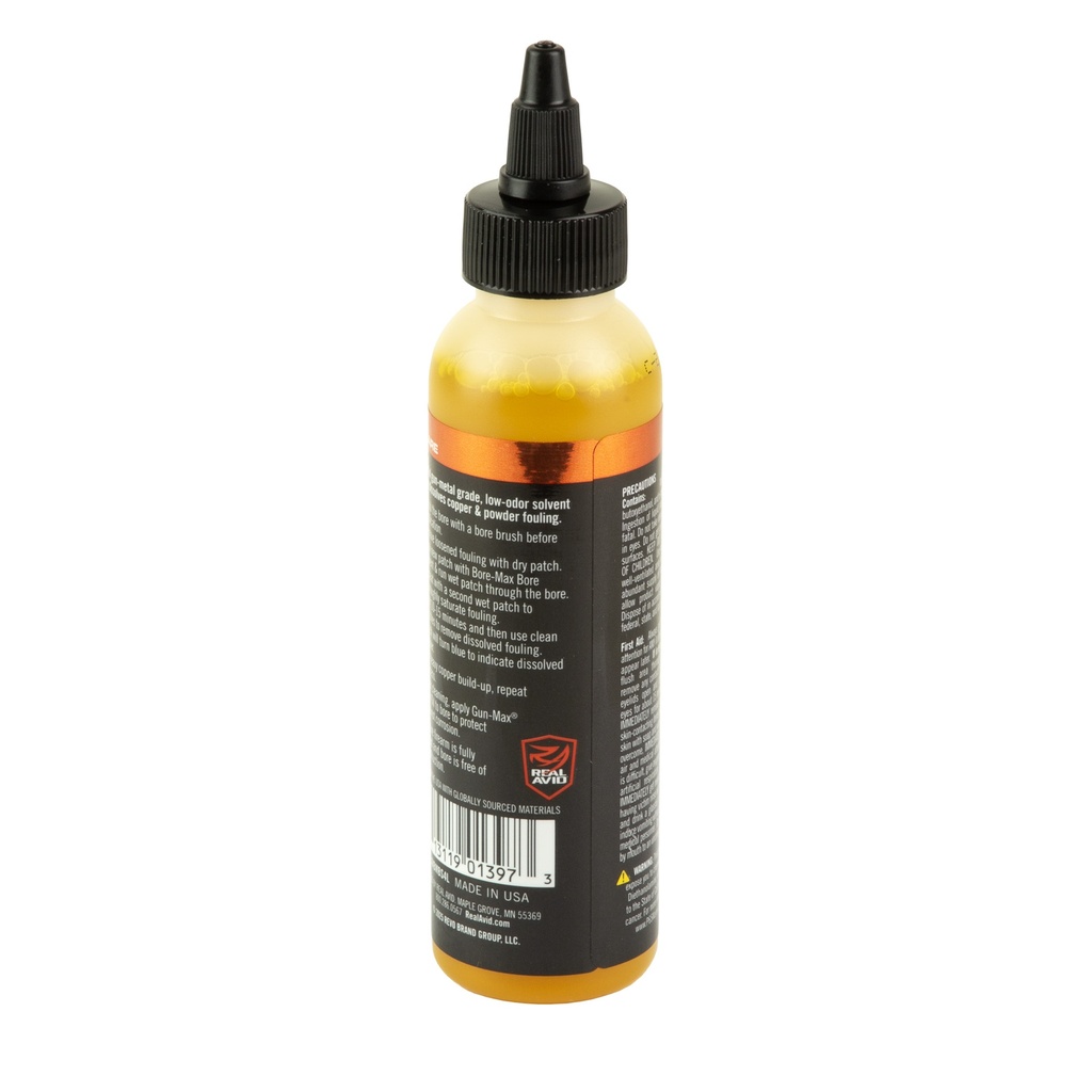 REAL AVID BORE MAX SOLV 4OZ 12PK PDQ 2