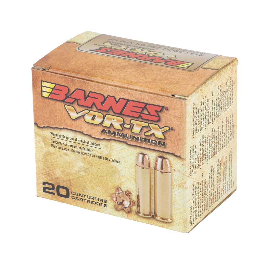 BARNES VOR-TX HG 454CAS 250GR 20/200 2
