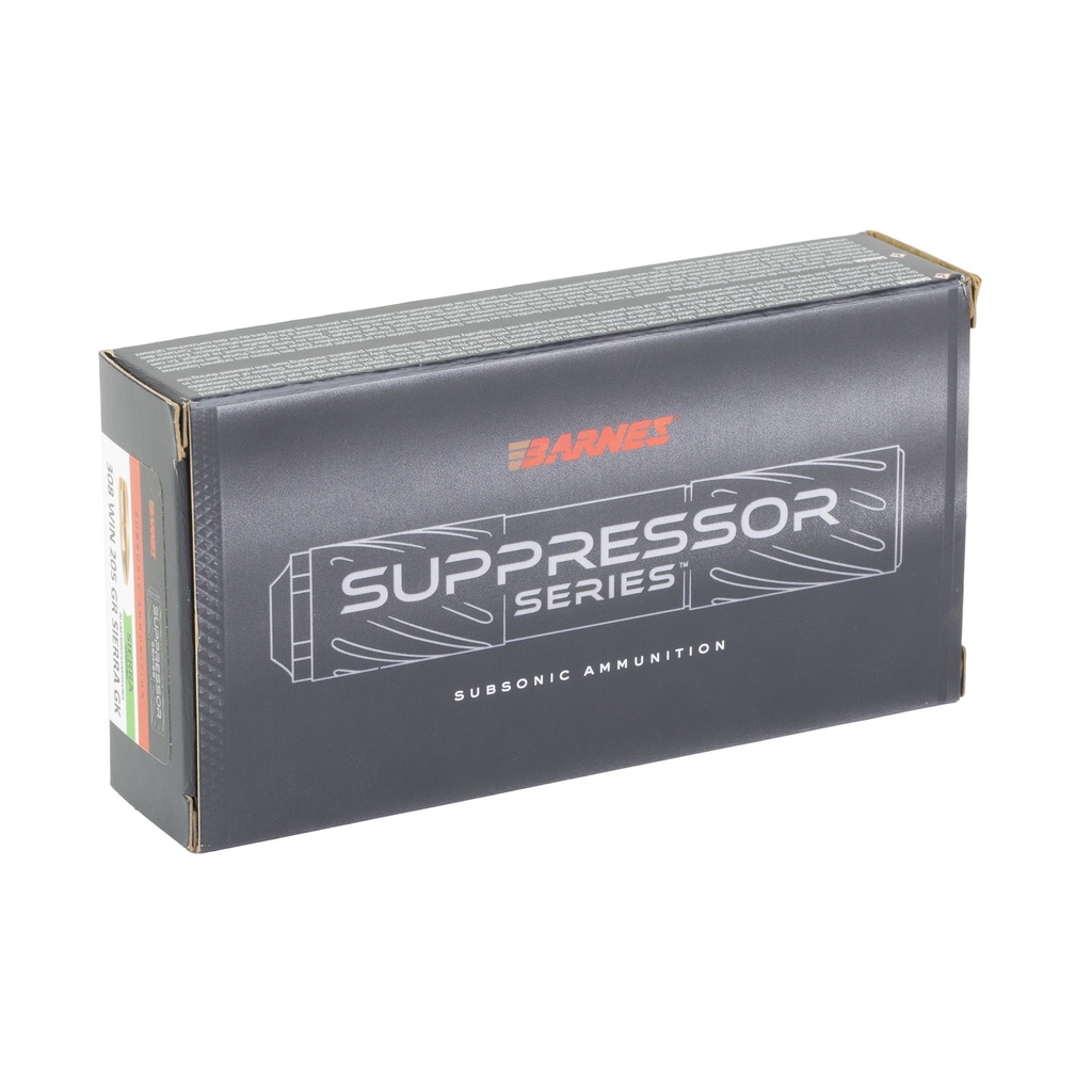 BARNES SUPP OPT 308 WIN 205GR 20/200 1