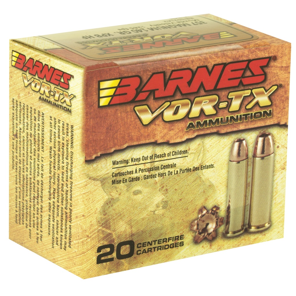 BARNES VOR-TX 357MAG 140GR XPB 20/ 1