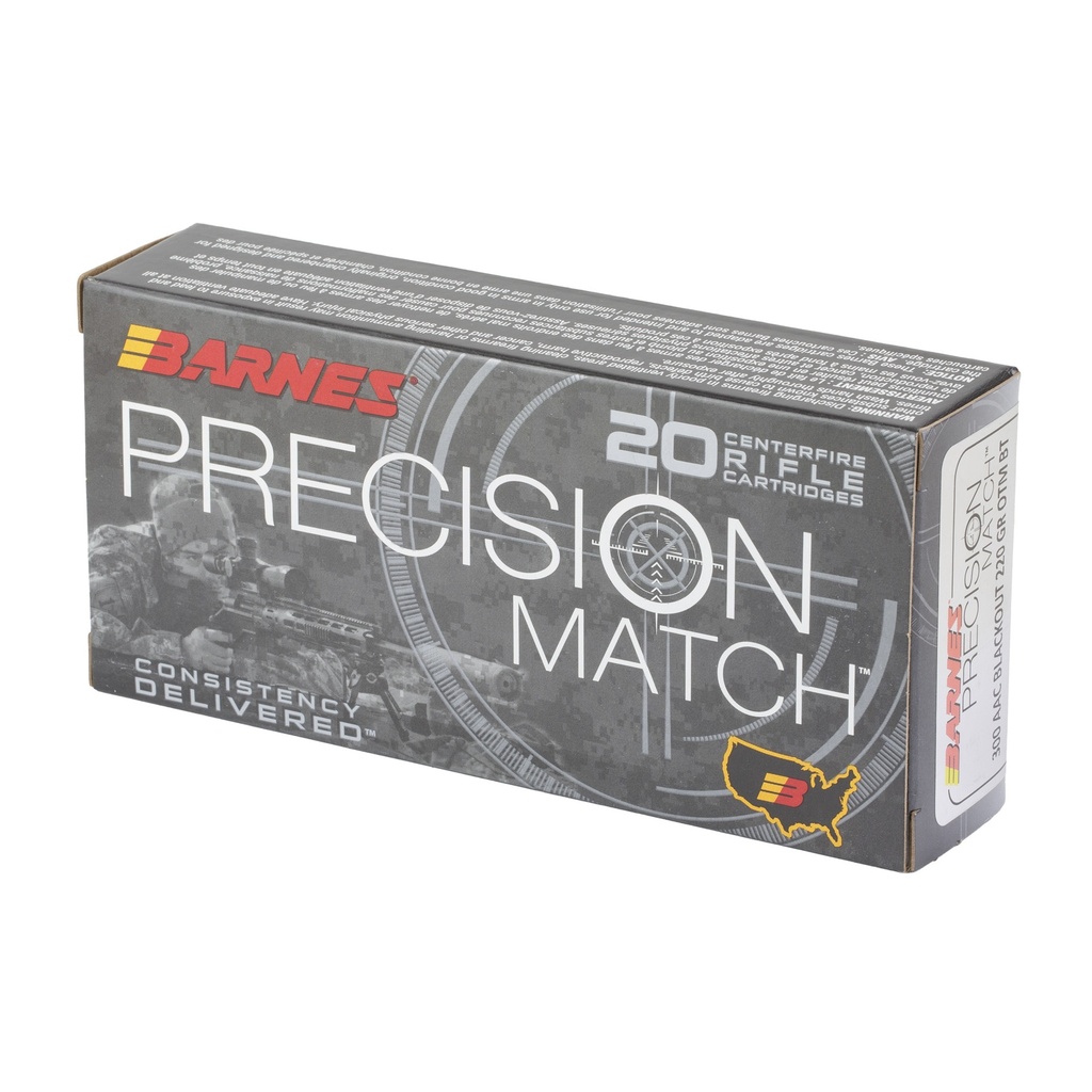 BARNES PREC MTH 300BLK 220GR 20/200 2