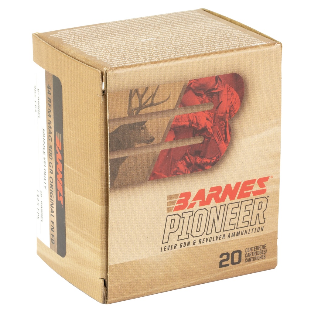 BARNES PIONER 44MAG 300GR 20/200 1