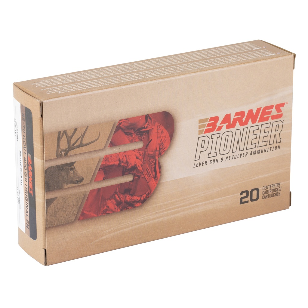 BARNES PIONEER 45-70GVT 400GR 20/200 1