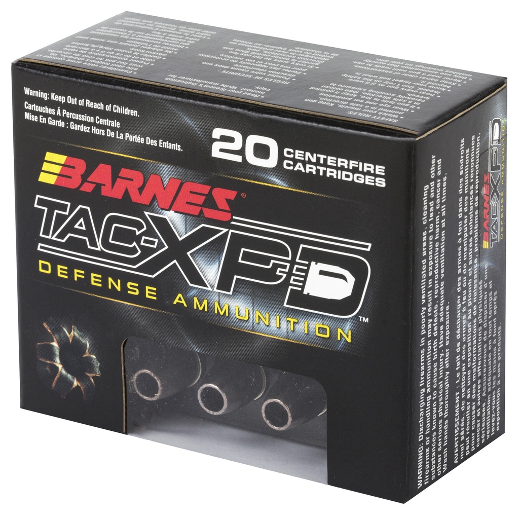 BARNES TAC-XPD 9MM 115GR HP 20/200 2