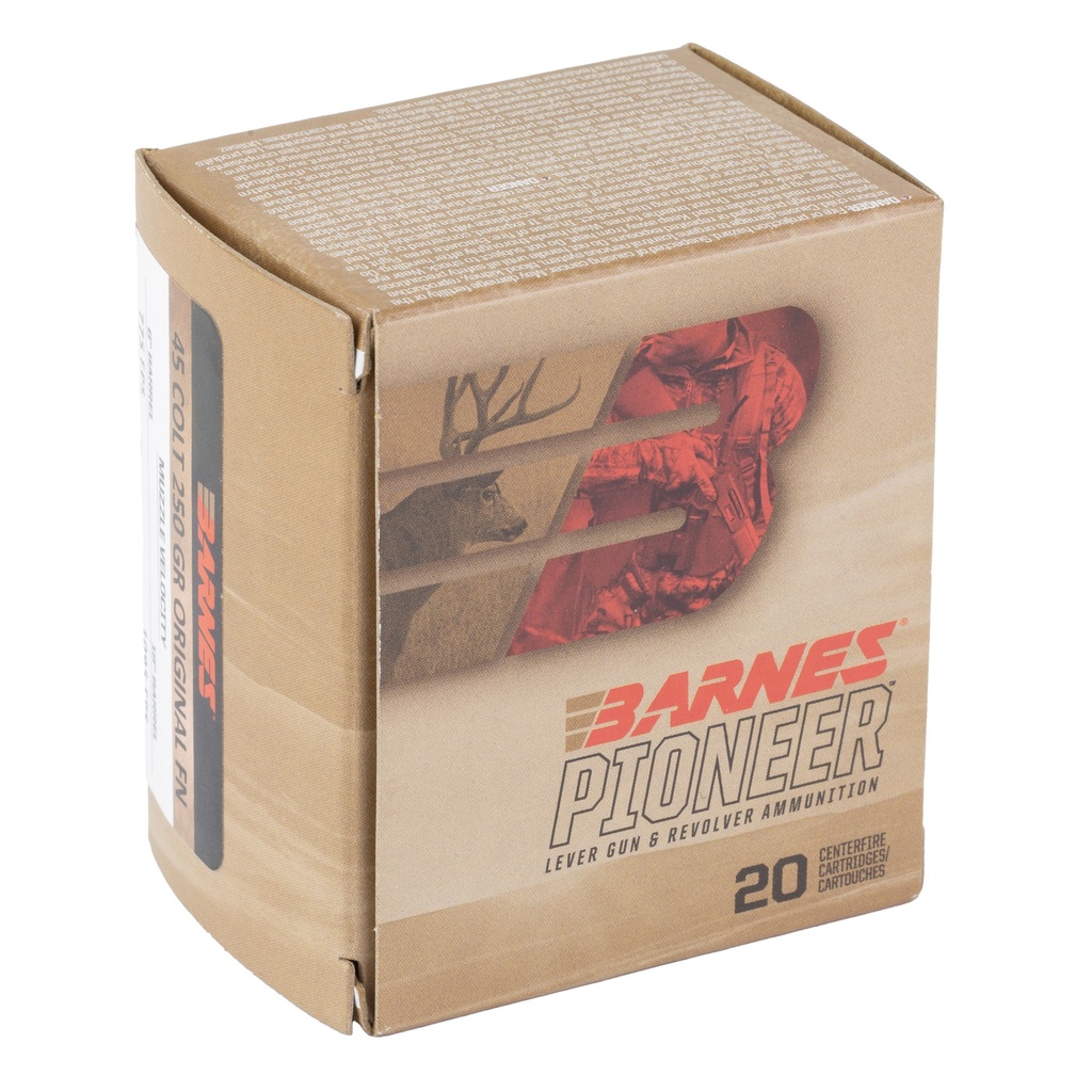 BARNES PIONEER 45 COLT 250GR 20/200 1
