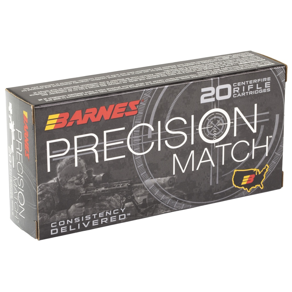 BARNES PREC MTH 5.56NATO 85GR 20/200 1