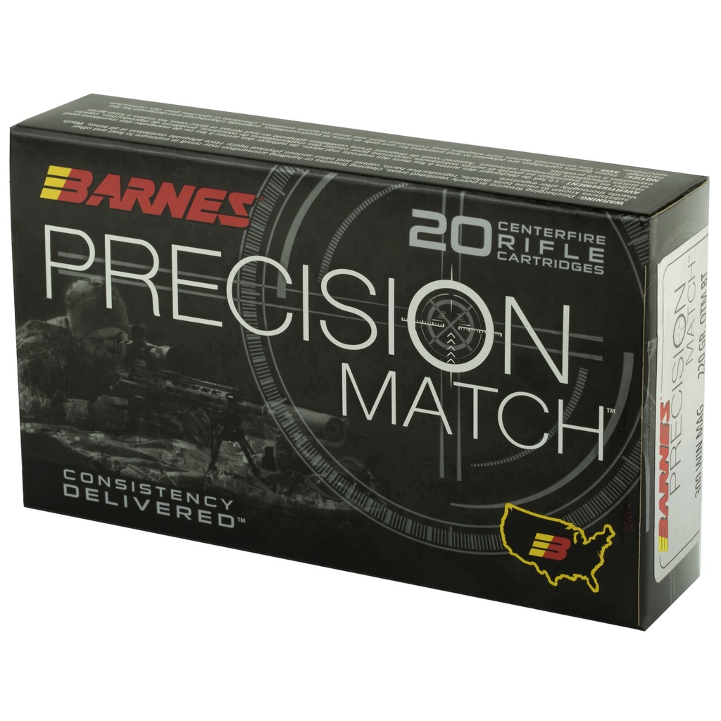 BARNES PREC MTH 300WIN 220GR 20/200 2