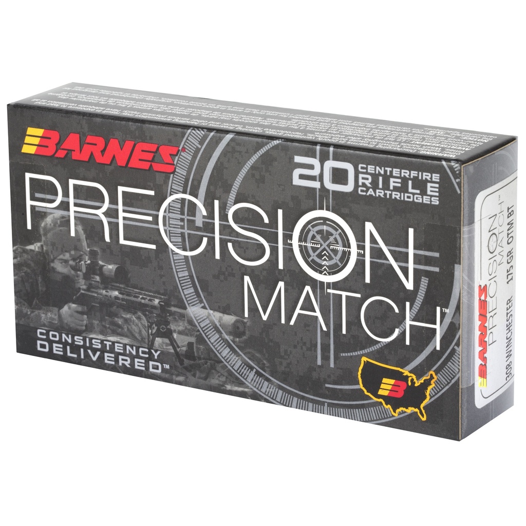 BARNES PREC MTH 308WIN 175GR 20/200 2
