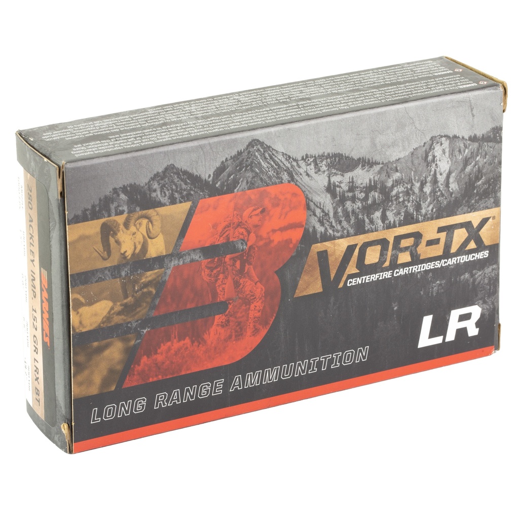 BARNES LRX .280 ACKLEY 152GR 20/200 1