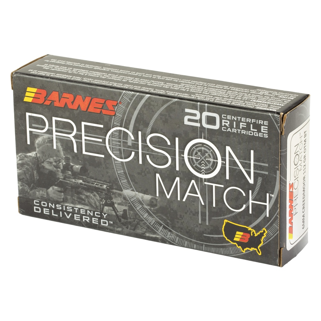 BARNES PREC MTH 6MM CM 112GR 20/200 2