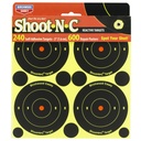Birchwood Casey B/C SHT-N-C RND BULLSEYE TGT 240-3" 1