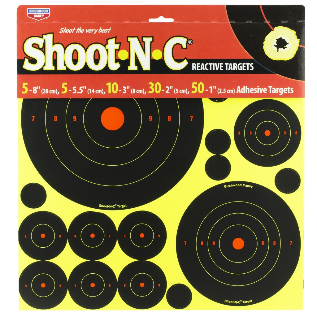 Birchwood Casey B/C SHT-N-C VARIETY PACK 50 TARGETS 1