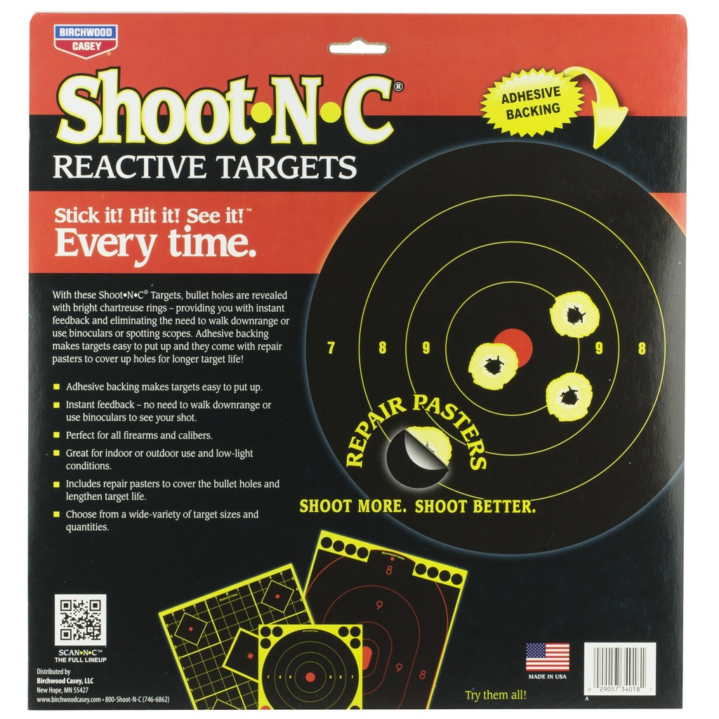 Birchwood Casey B/C SHT-N-C VARIETY PACK 50 TARGETS 2