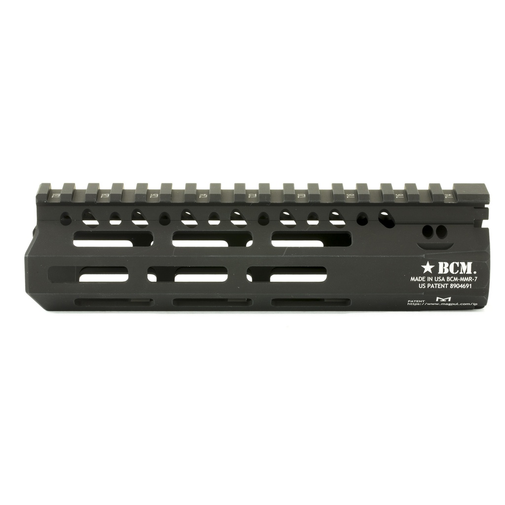 Bravo Company BCM GUNFTR MCMR RAIL 556 7" BLK MLOK 2