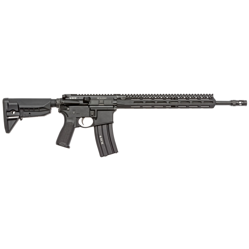 Bravo Company BCM 300BLK RECCE-16" MCMR 30RD BLK 1