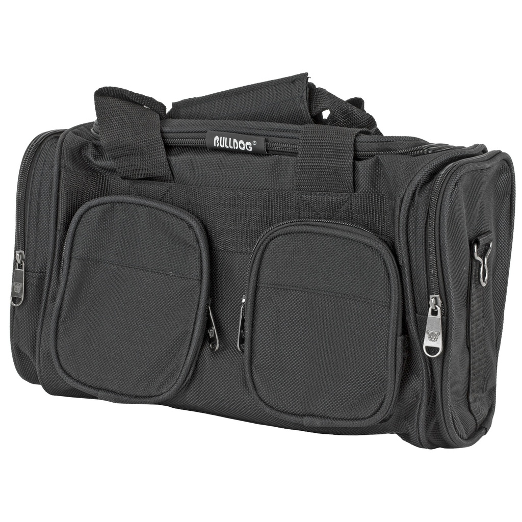 BULLDOG RANGE BAG ECON W/STRAP BLK 1