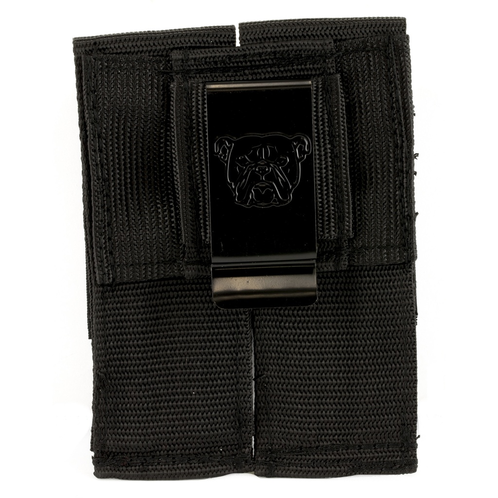 BULLDOG DBL MAG HLDR BLK 1
