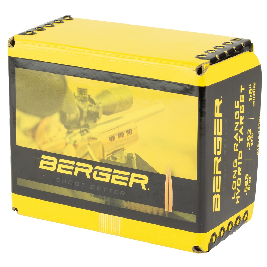 BERGER .243/6MM 109G HBRD TRGT 500CT 2