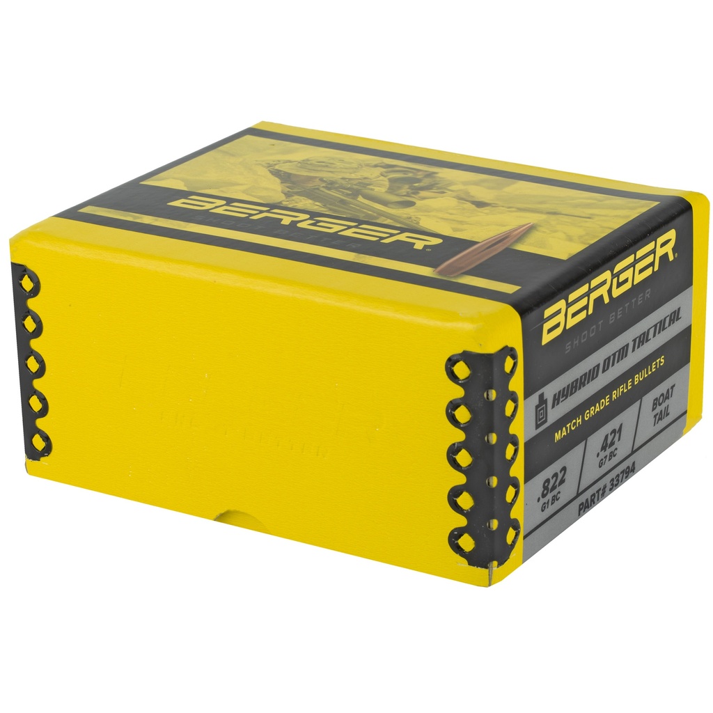 BERGER .338 300GR HYBRID TACT 250CT 2