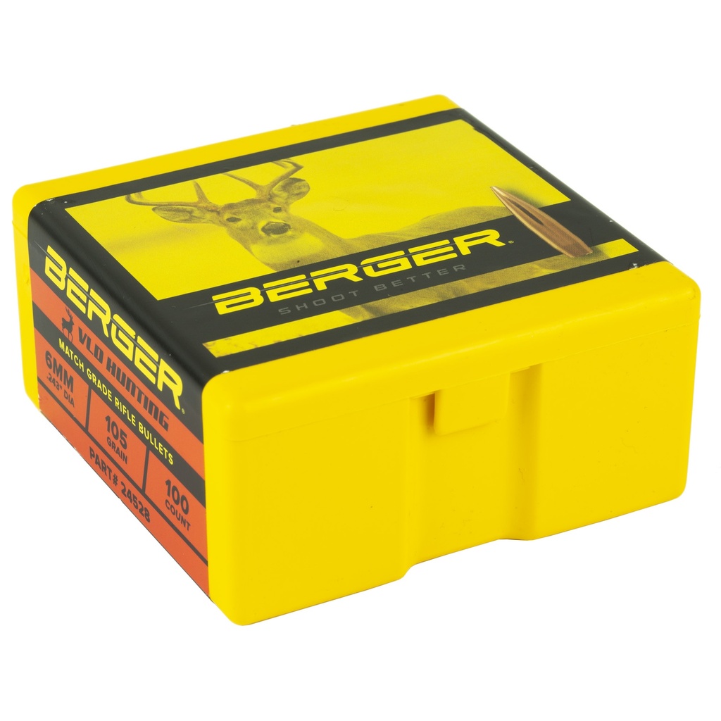 BERGER .243 105G HUNT VLD 100CT 1