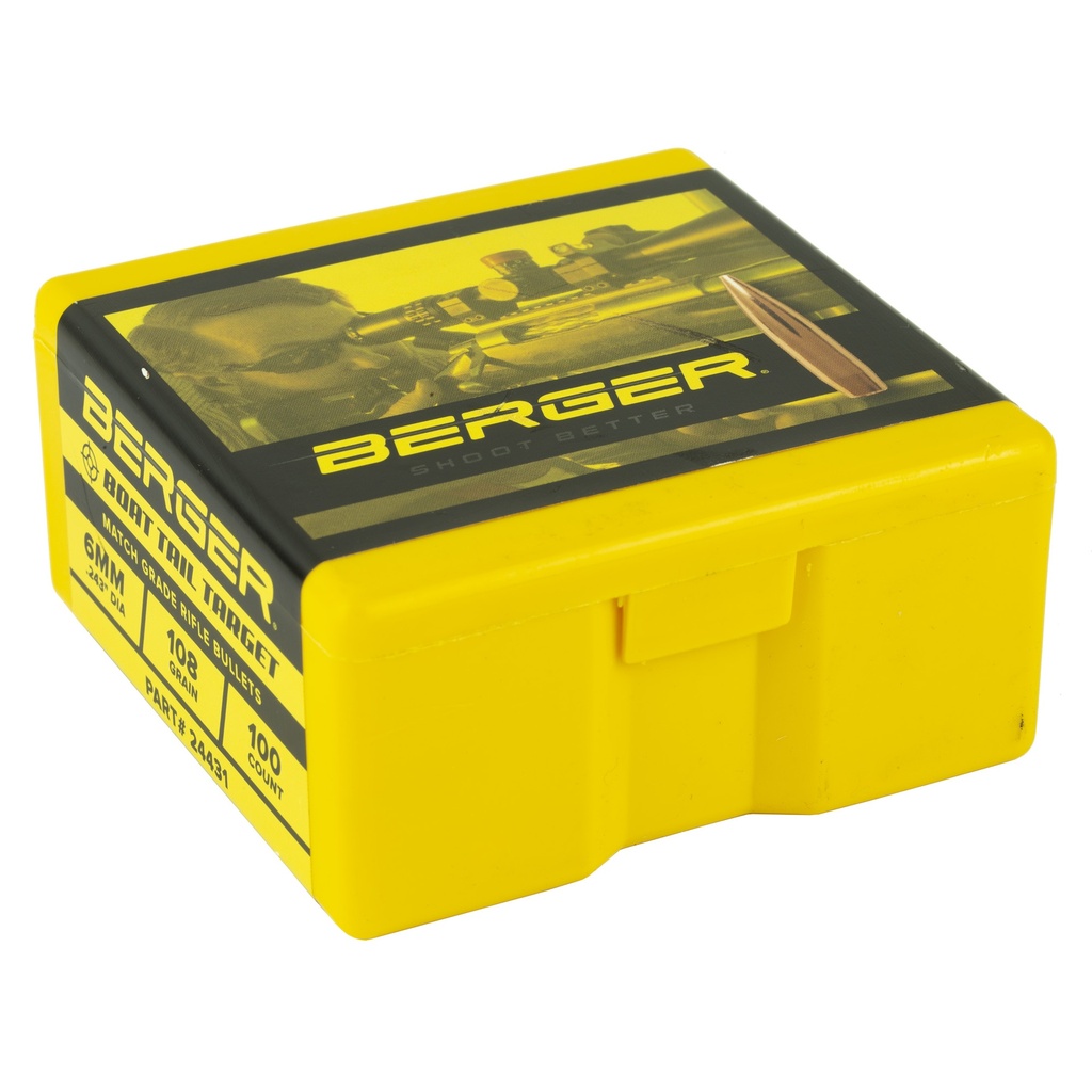 BERGER .243 108G TRGT BT 100CT 1