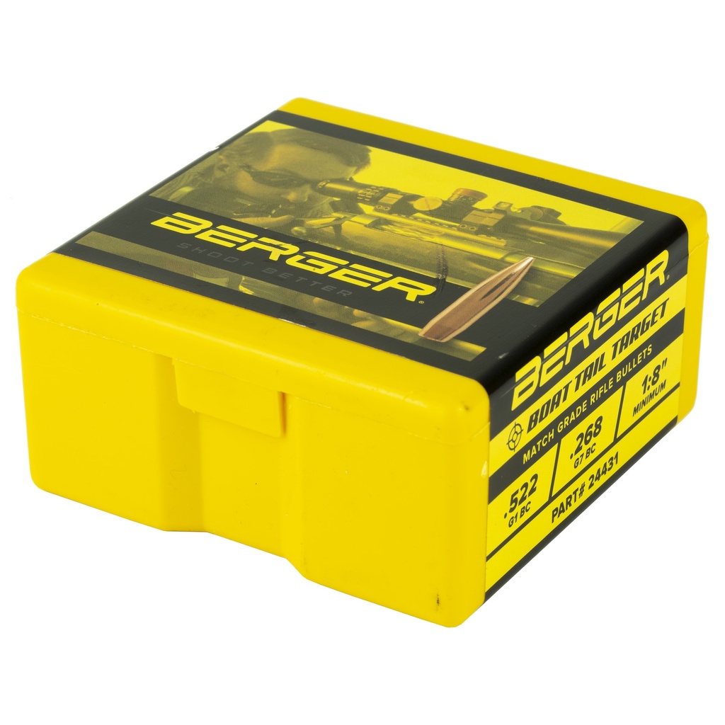 BERGER .243 108G TRGT BT 100CT 2