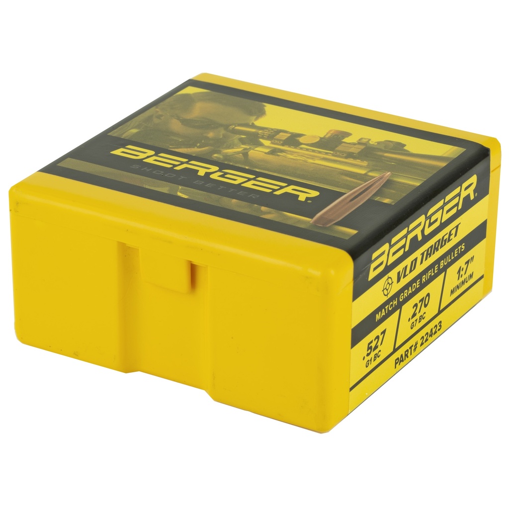 BERGER .224 90GR VLD TGT 100CT 2