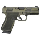 Black Rain Ordnance BRO FRONTLINE+ 9MM 4" 15RD BW GREEN 1