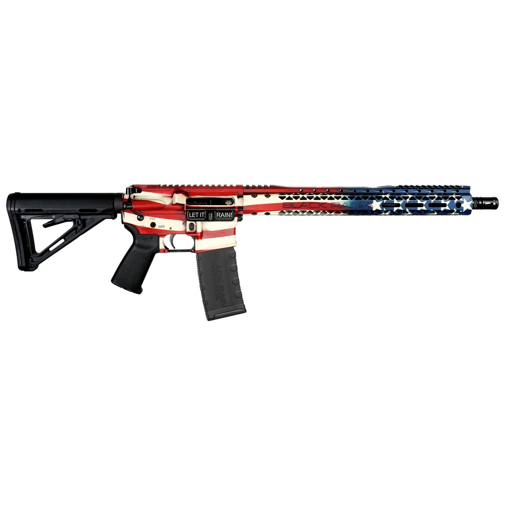Black Rain Ordnance BRO SPEC+ 556NATO 16" 30RD PAT FLAG 1