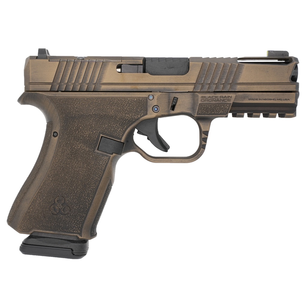 Black Rain Ordnance BRO FRONTLINE+ 9MM 4" 15RD BW BRZ 1