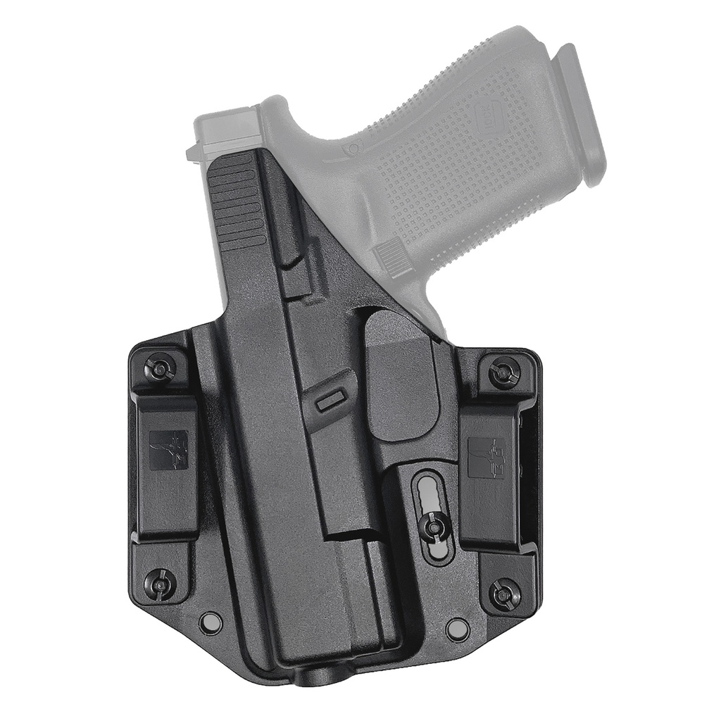 BRAVO BCA FOR GLOCK 19 OWB BLK RH 1