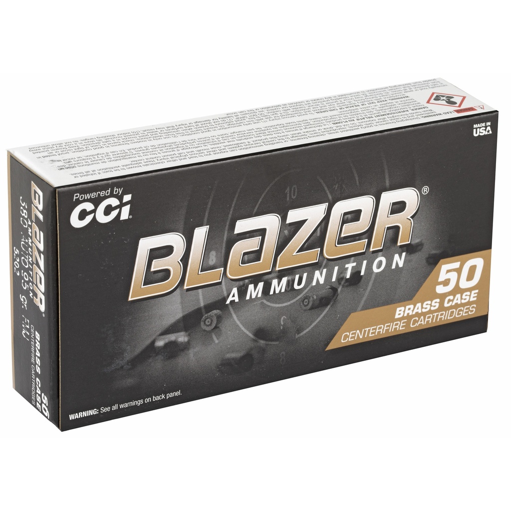 BLAZER BRASS 380ACP 95GR FMJ 50/1000 1