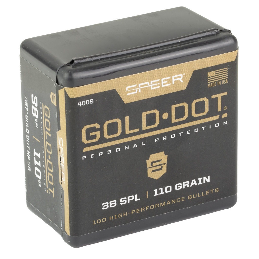 Speer Ammunition SPR GOLD DOT .357 110GR HP 100CT 1
