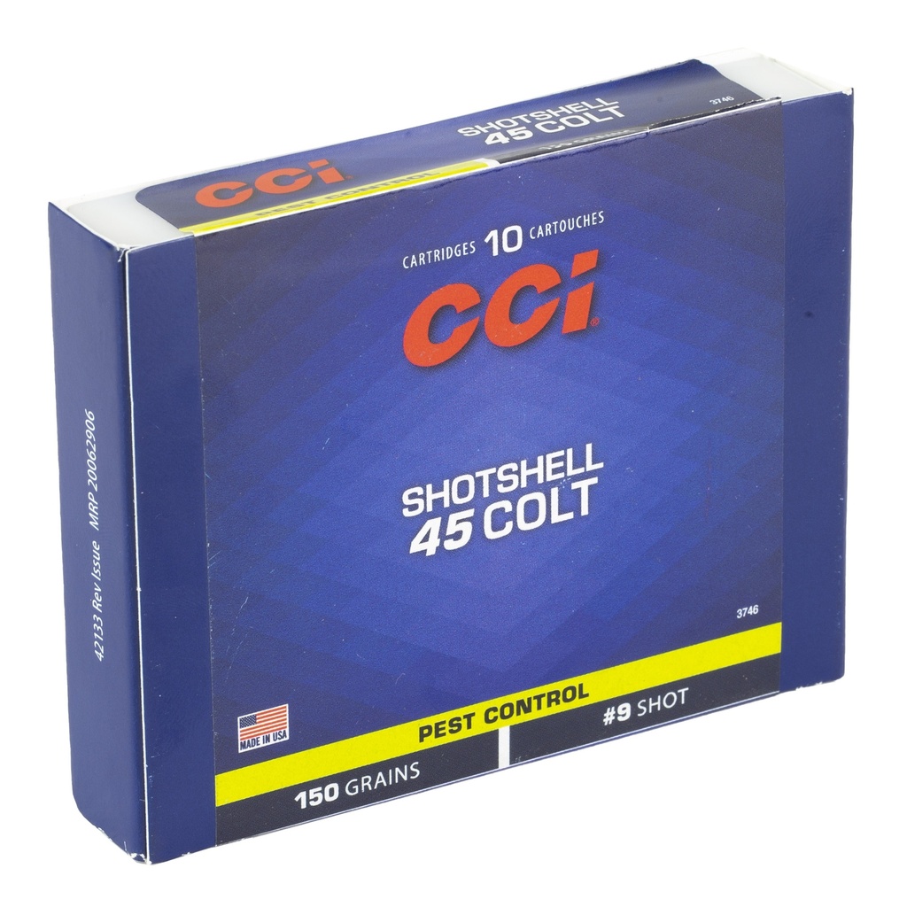 CCI 45 COLT #9 SHOTSHELL 10/200 1