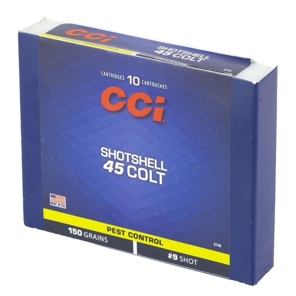CCI 45 COLT #9 SHOTSHELL 10/200 2