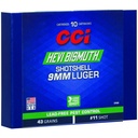 CCI 9MM BISMUTH SHOTSHELL 10/200 1