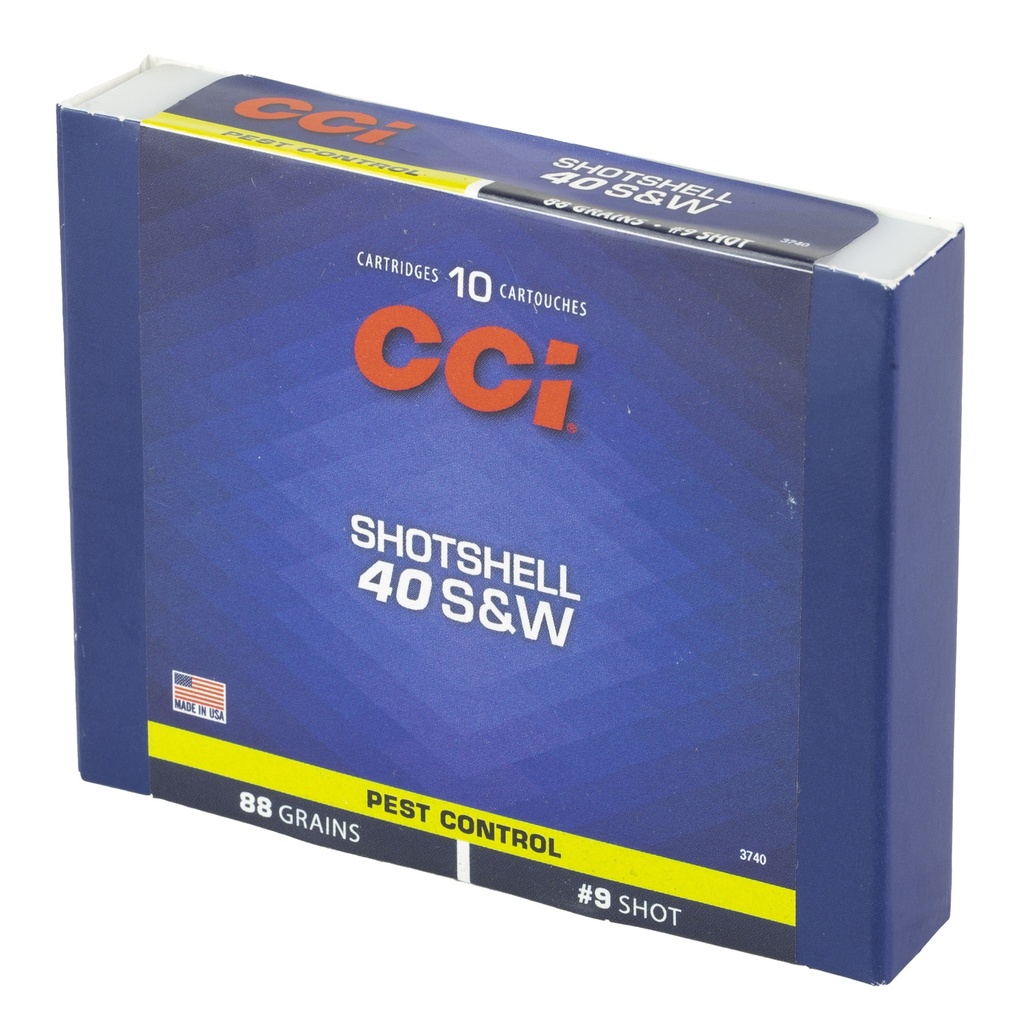 CCI 40S&W #9 SHOTSHELL 10/200 2