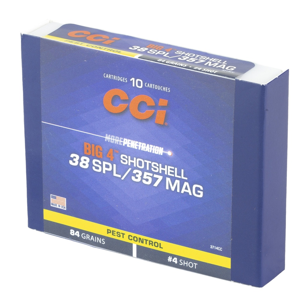 CCI 38/357 #4 SHOTSHELL10/200 2