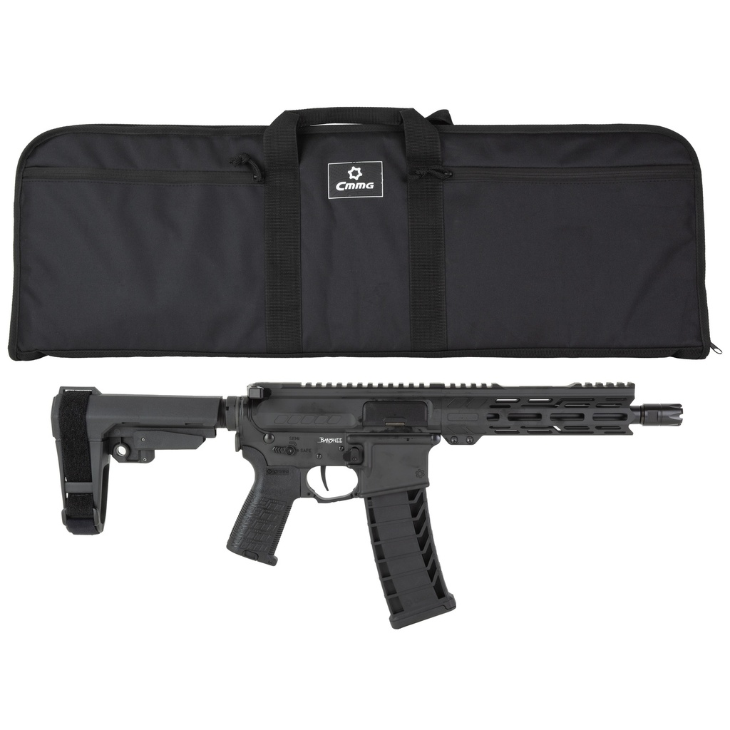 CMMG BNSHE MK4 9MM 8" FE PB 30RD AB 3