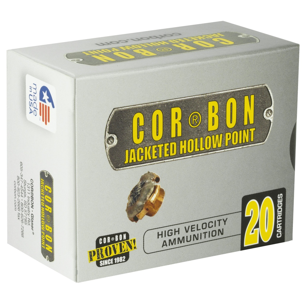 CORBON 357MAG 110GR JHP 20/500 1