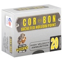 CORBON 9MM+P 125GR JHP 20/500 1