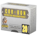 CORBON 9MM+P 125GR JHP 20/500 2