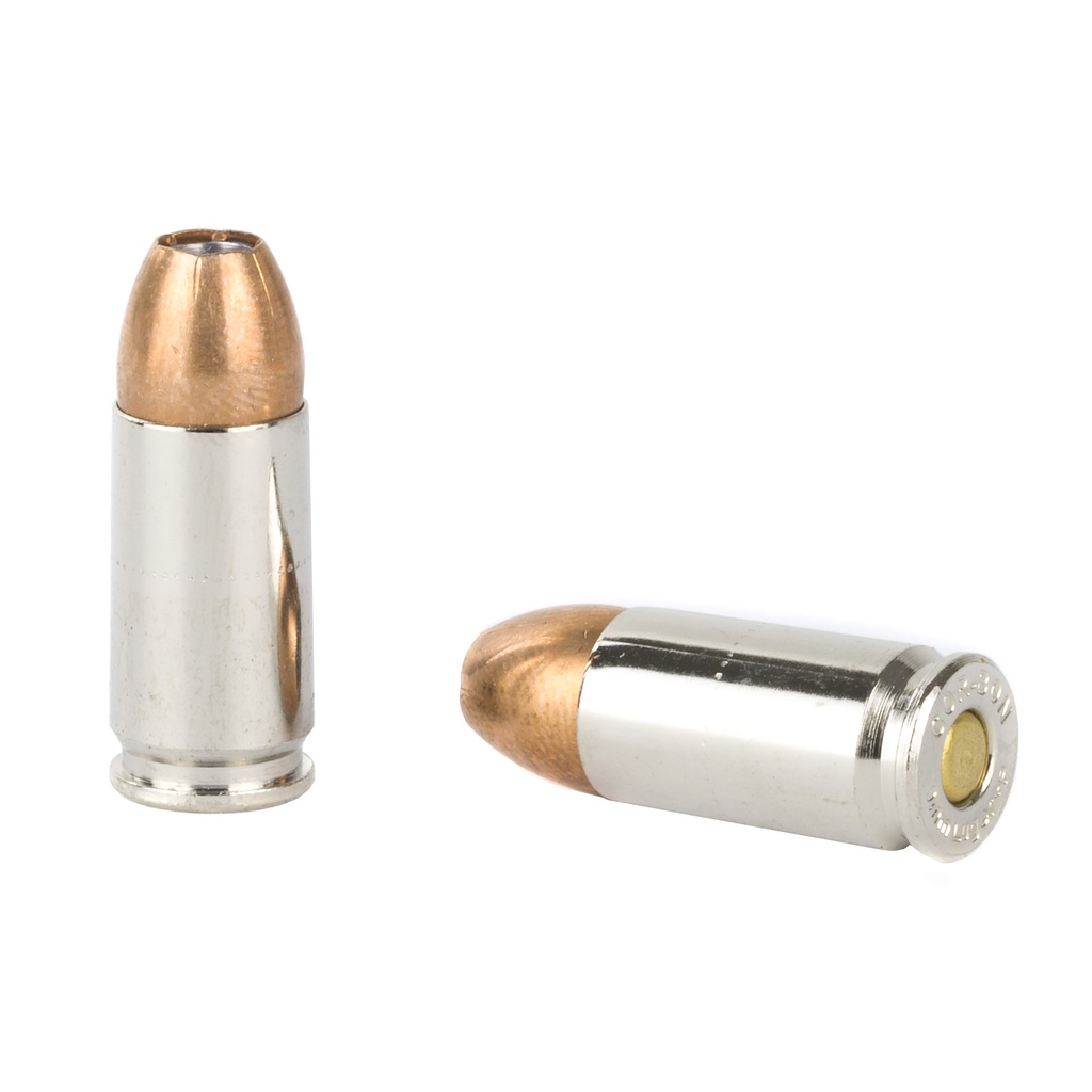 CORBON 9MM+P 125GR JHP 20/500 3
