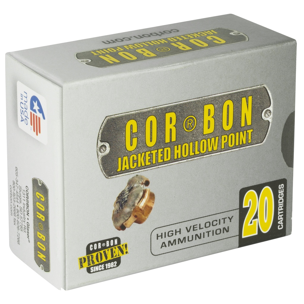 CORBON 357SIG 125GR JHP 20/500 1