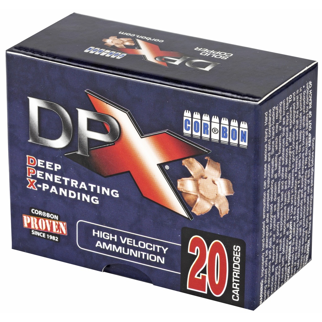 CORBON DPX 9MM+P 115GR BRNS X 20/500 2