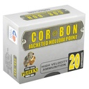 CORBON 9MM+P 115GR JHP 20/500 1